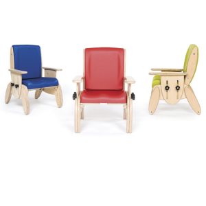 Sedie posturali, seggioloni e sedie terapeutiche per bambini con disabilità  